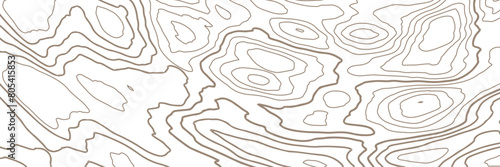 Abstract design with Seamless pattern with lines Topographic map. geographic mountain relief. Retro topographic map.  Generated conceptual elevation map. Topography and geography map grid