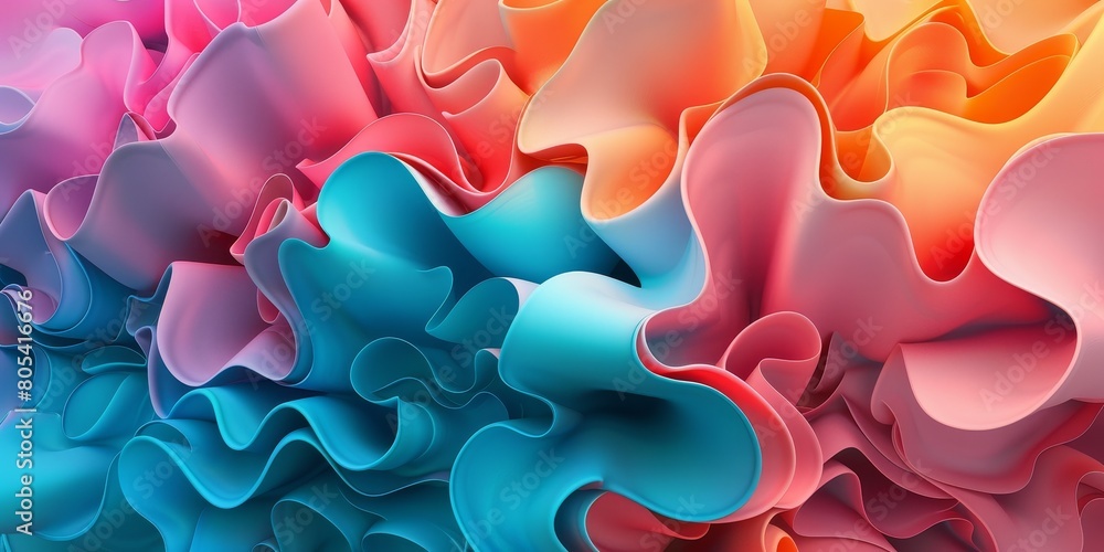 Abstract Colorful Waves Creating a Dynamic Background Design Abstract Colorful Waves Creating a Dynamic Background Design