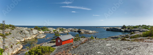 Schärenküste in Südnorwegen im Naturreservat Portør