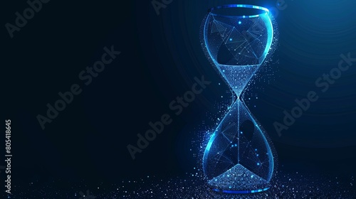 Abstract hourglass
