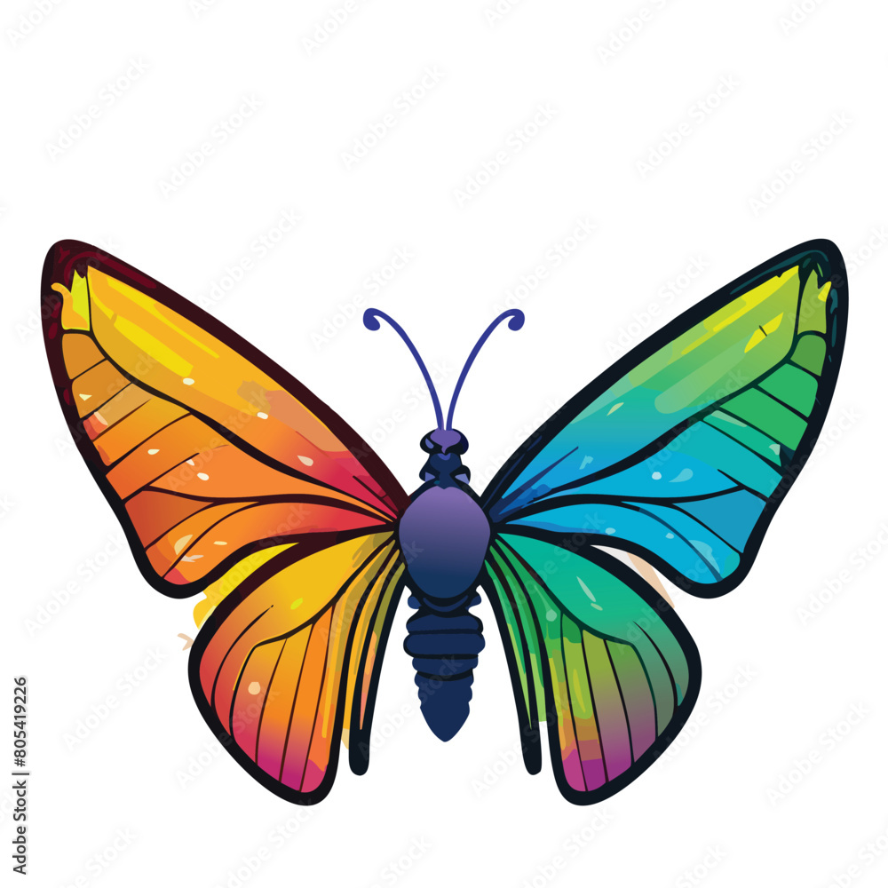 Illustration of Butterfly Illustration of Butterfly