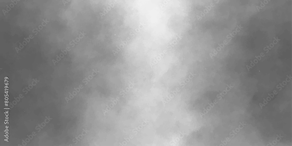 Fototapeta premium Grey abstract grunge smoke cloud overlay mist fog powder explosion vintage vector background.