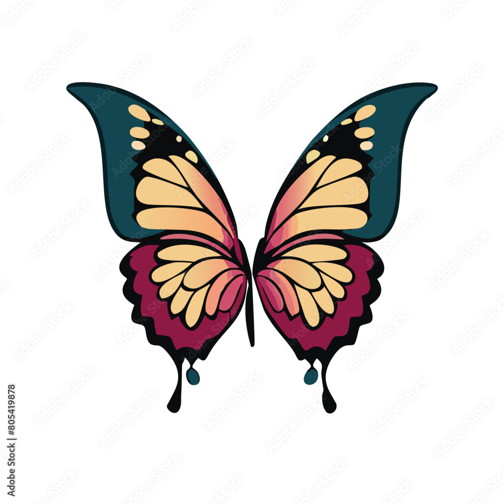 Illustration of Butterfly Illustration of Butterfly
