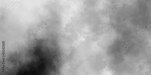 The surreal motion of fog-like vapors blending into a mysterious and monochrome canvas

