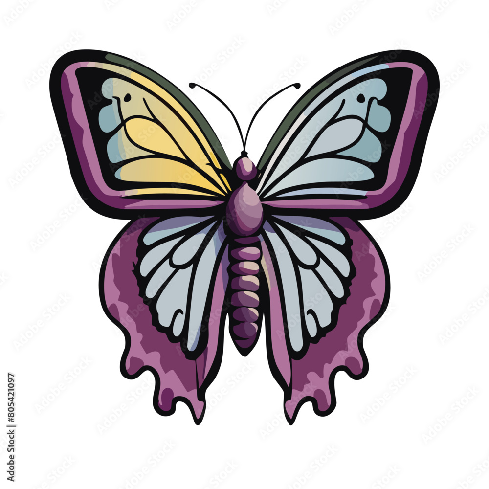 Illustration of Butterfly Illustration of Butterfly