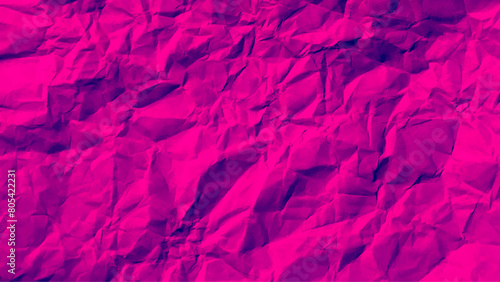 paper crease or crumpled texture for background.. Clean purple paper, wrinkled, abstract background.