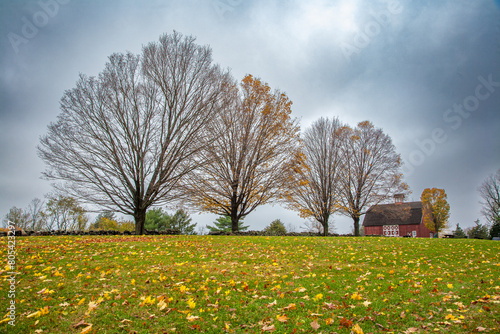 Old barn, Ambler Farm, Town of Wilton, CT, USA