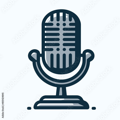 Microphone vector & illustration