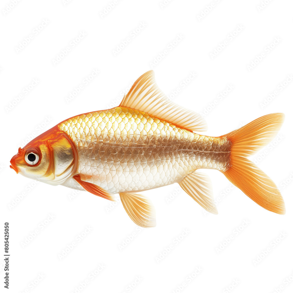 goldfish isolated on white goldfish isolated on white