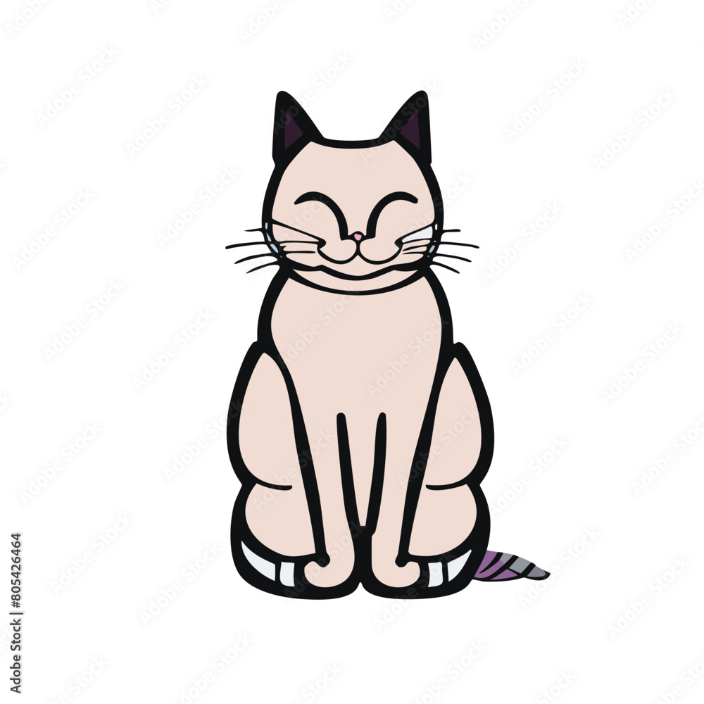 Illustration of cat Illustration of cat