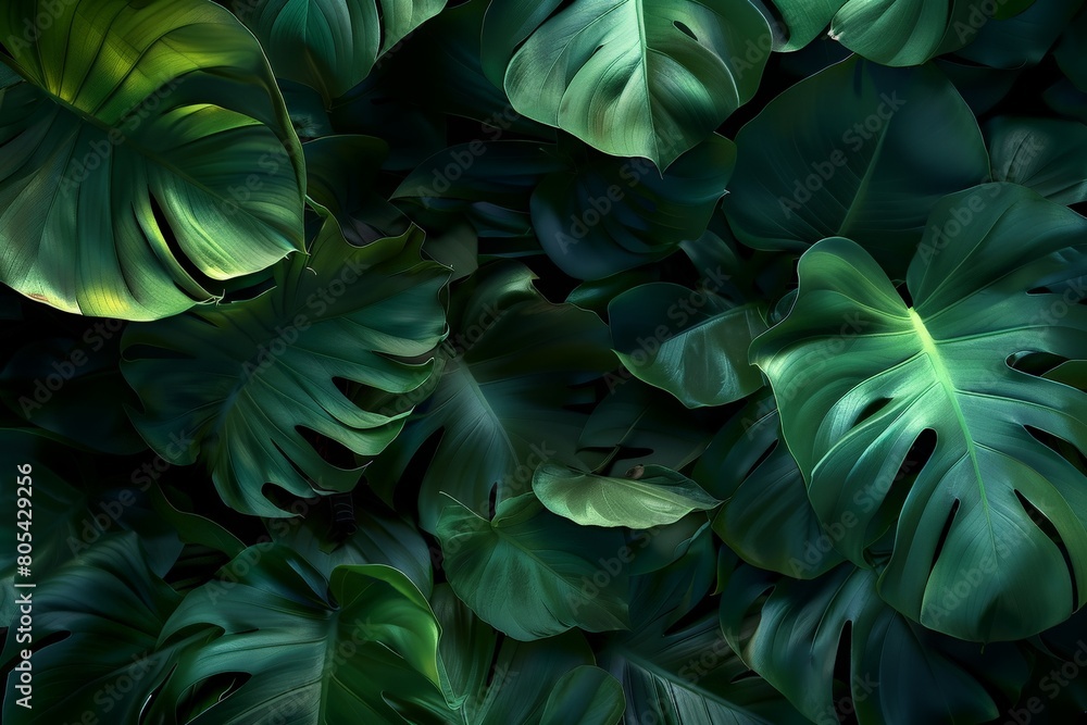 Close-up of Agave univittata plants dark green leaves. Abstract natural green leaf wallpaper pattern texture background.. Beautiful simple AI generated image in 4K, unique. Close-up of Agave univittata plants dark green leaves. Abstract natural green leaf wallpaper pattern texture background.. Beautiful simple AI generated image in 4K, unique.