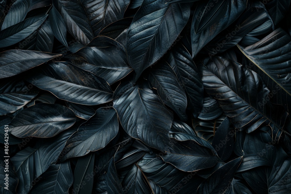 Close-Up Of Dark green leaves. Beautiful simple AI generated image in 4K, unique. Close-Up Of Dark green leaves. Beautiful simple AI generated image in 4K, unique.