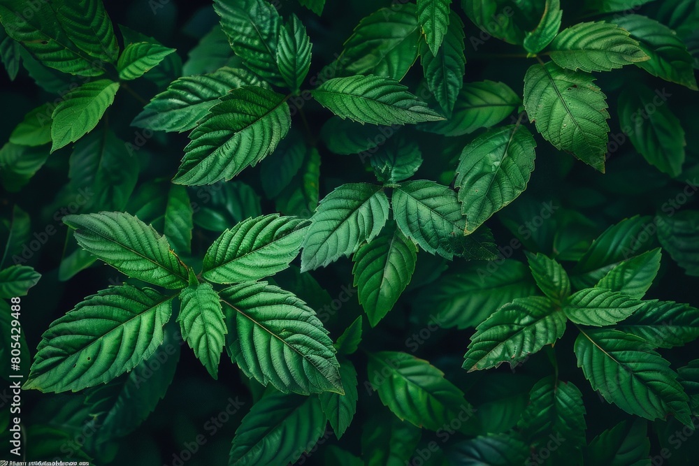 Close-Up Of Dark green leaves. Beautiful simple AI generated image in 4K, unique. Close-Up Of Dark green leaves. Beautiful simple AI generated image in 4K, unique.