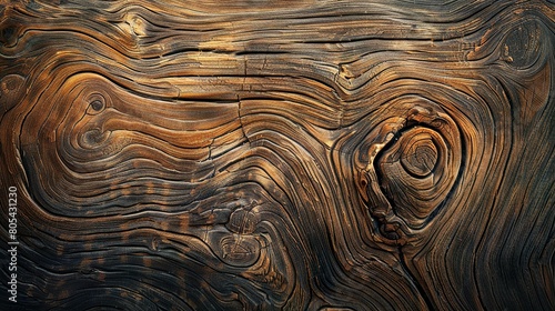 close-up of Mutenye wood texture