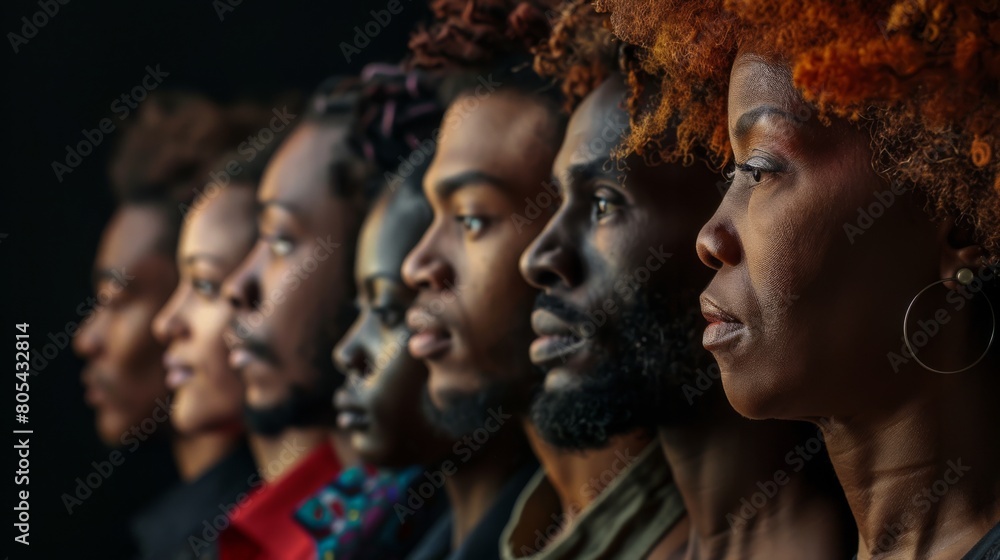 A Profile View of Diverse Individuals A Profile View of Diverse Individuals