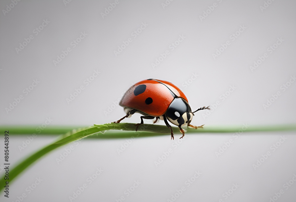 ladybug on minimal simple background ladybug on minimal simple background