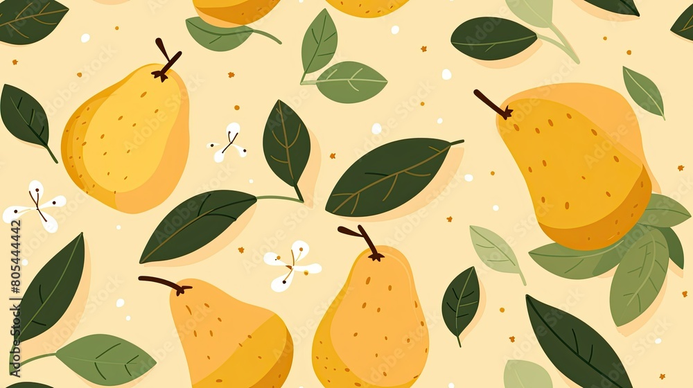 seamless pattern of juicy pears backgrounds illustrations seamless pattern of juicy pears backgrounds illustrations