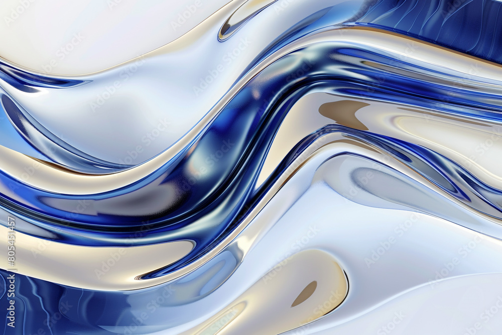 abstract background of waves