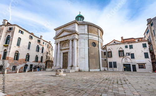 Historic church in Venice, Italy
