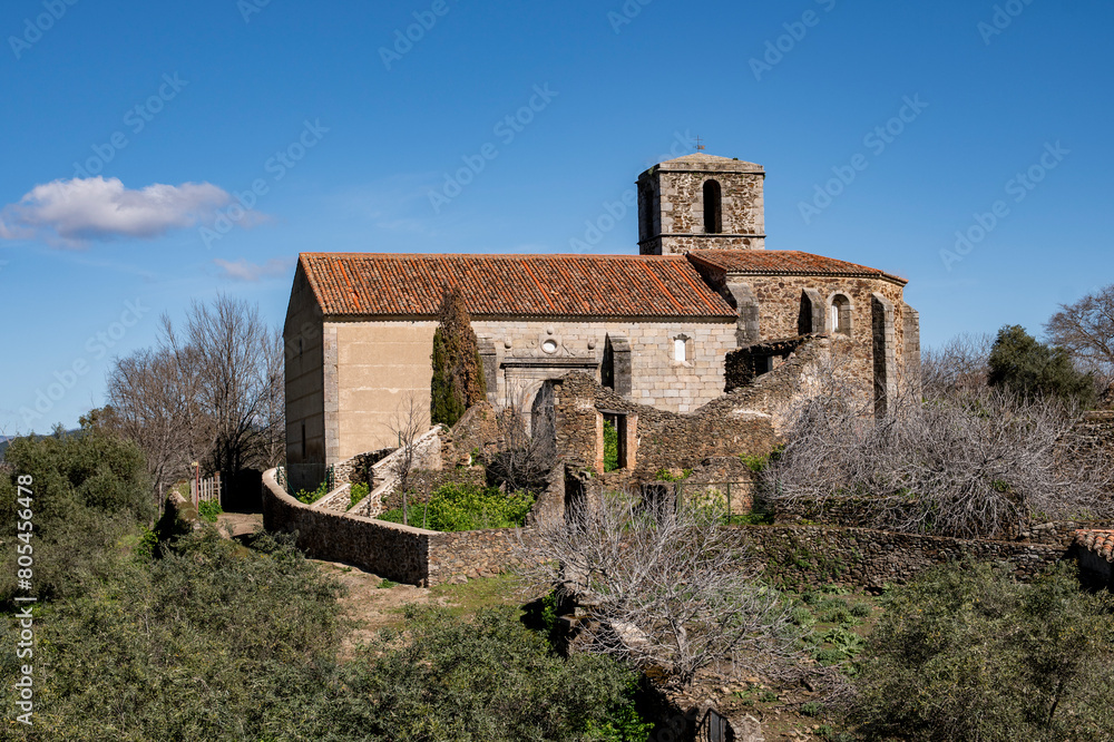 Fototapeta premium Granadilla, Cáceres, Extremadura, España