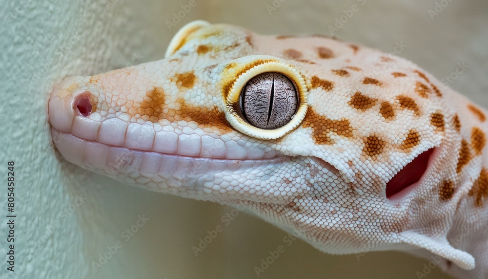 Naklejka premium close up of a gecko