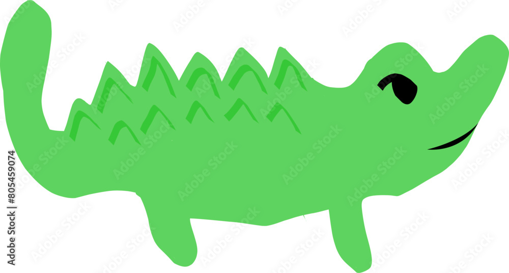 cartoon of a crocodile vector image or clipart cartoon of a crocodile vector image or clipart