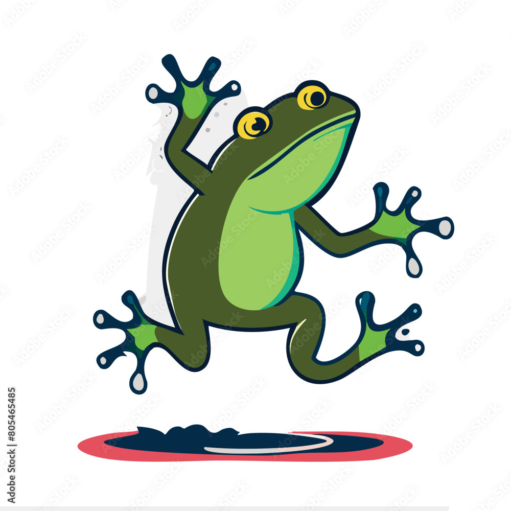 Frog illustration Frog illustration