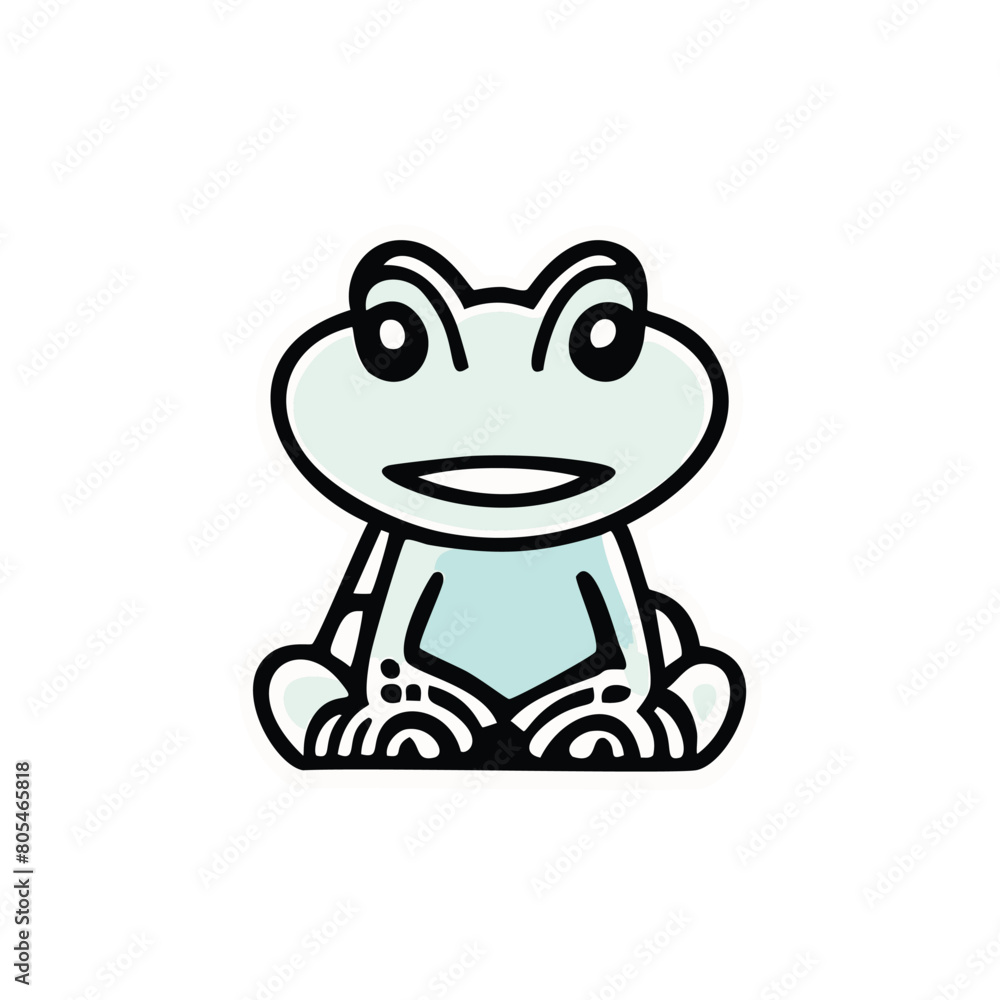 Frog illustration Frog illustration