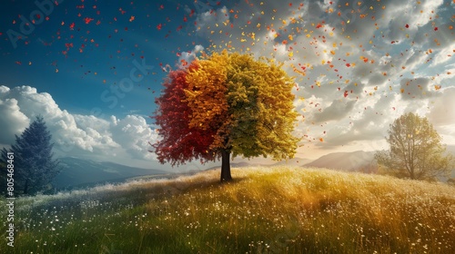  the landscape transitions seamlessly from the awakening of spring to the fullness of summer