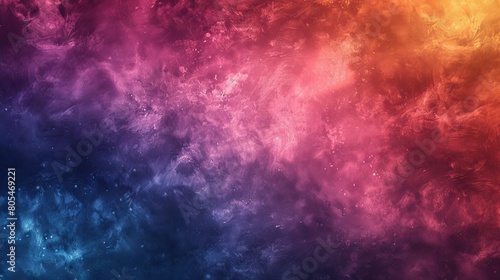 A colorful abstract background with a blue and red color.