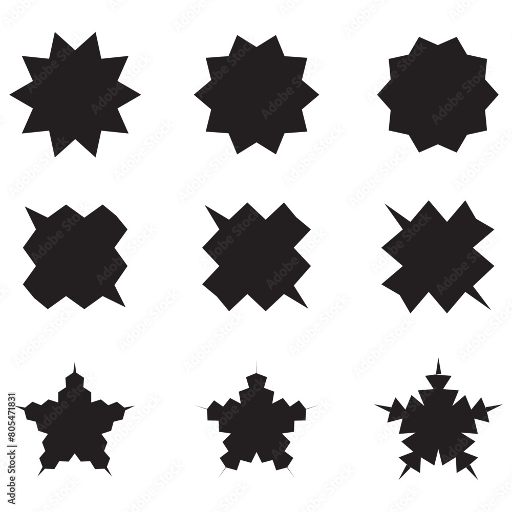 Shining Stars icon Collection. Sparkle Starburst. Blinking spark. Twinkle star shape. Magic light Glint Flash effect. Vector illustration Shining Stars icon Collection. Sparkle Starburst. Blinking spark. Twinkle star shape. Magic light Glint Flash effect. Vector illustration