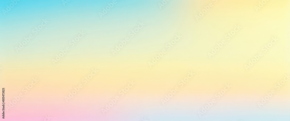 Pastel color gradient background grainy pink blue yellow retro summer noise texture effect wide banner header backdrop design