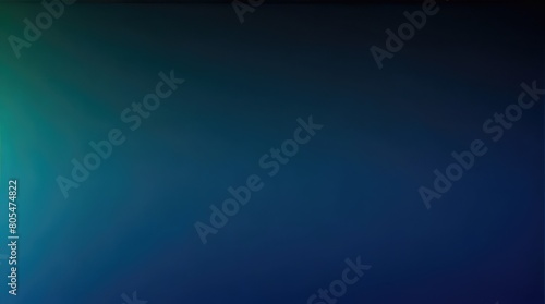 Turquoise blue green glowing color gradient on black grainy background © StockSymphonyStudio