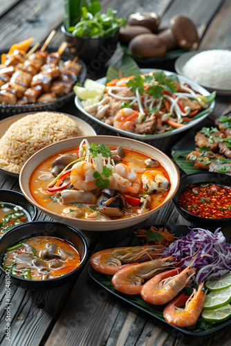 Delectable Thai Cuisine: An Array of Signature Dishes from Thailand's Rich Culinary Tradition