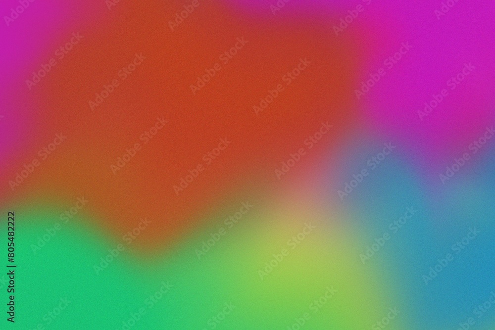 Fototapeta premium Abstract gradient background with grainy texture. Glittering gradient background with hologram effect and magic lights. Abstract Gradient background.