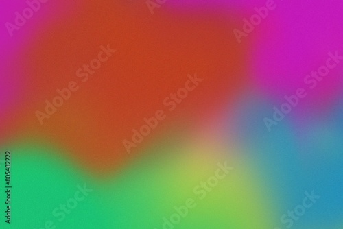 Abstract gradient background with grainy texture. Glittering gradient background with hologram effect and magic lights. Abstract Gradient background.