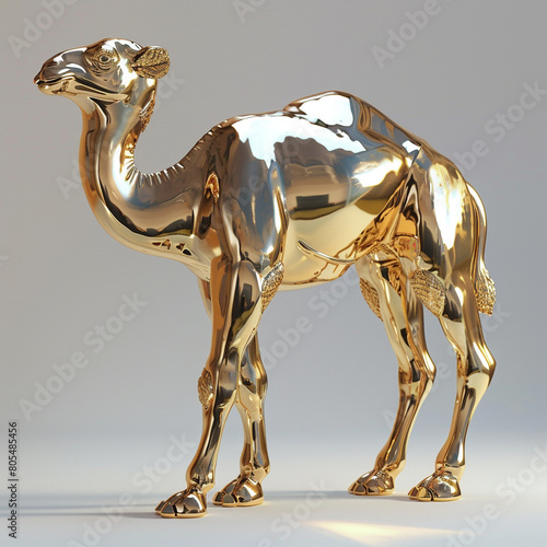 gold chrome camel