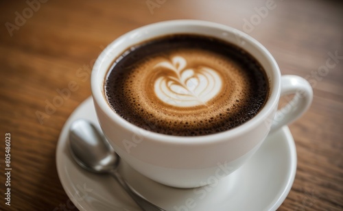 close up shot professional photograph of cup of coffee