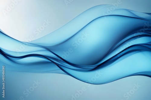 blue glowing abstract flow glass waves background, backgrounds, blue backgrounds, abstract background 