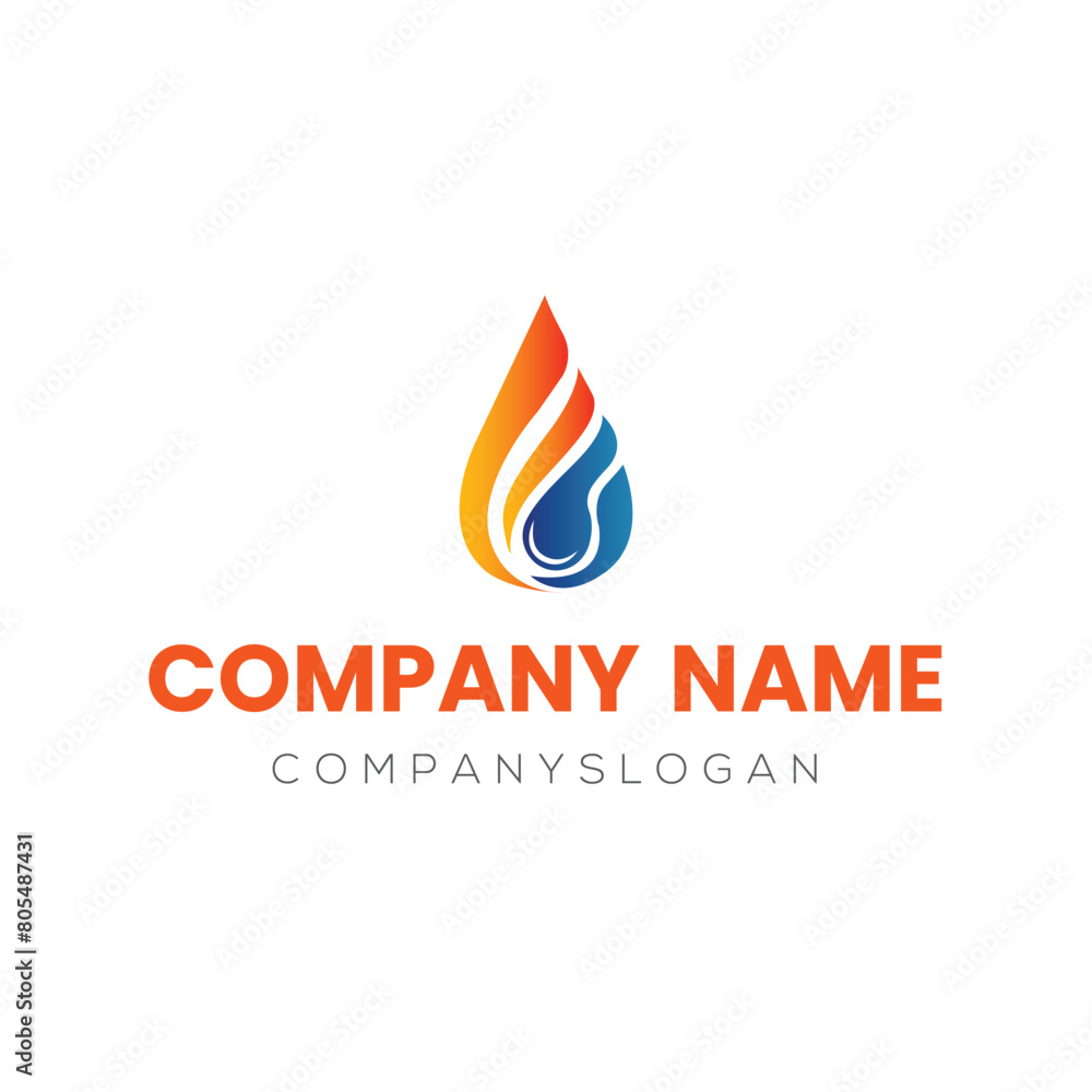 Drop logo design, vector logo design, illustration Drop logo design, vector logo design, illustration