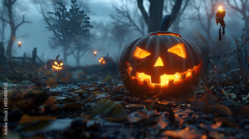 halloween scene © pro click