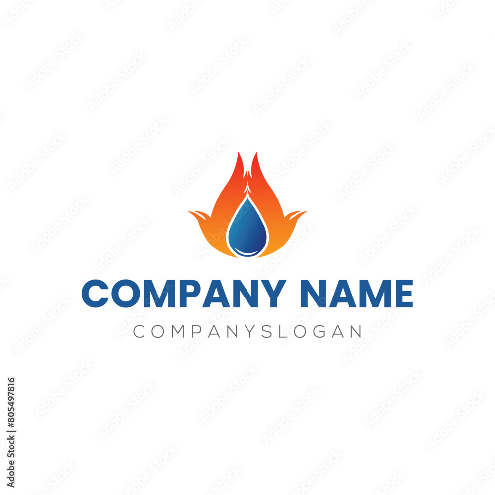 Flame logo design, vector logo design, illustration Flame logo design, vector logo design, illustration