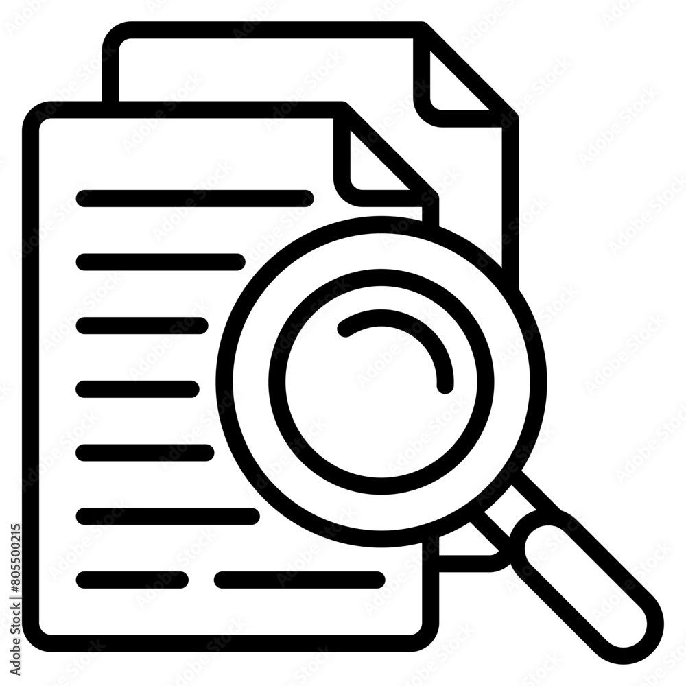File Search Icon Element For Design File Search Icon Element For Design