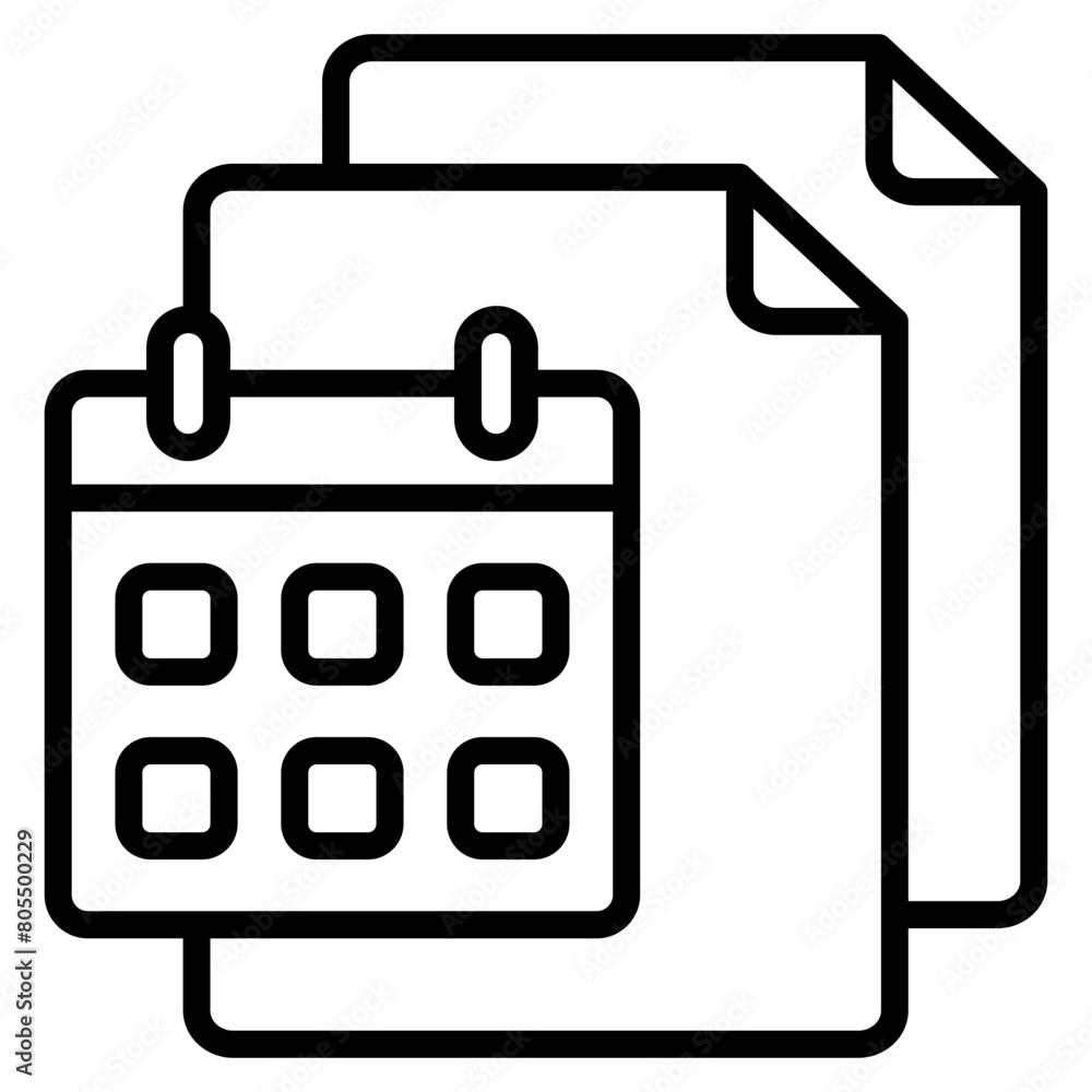 Calendar File Icon Element For Design Calendar File Icon Element For Design