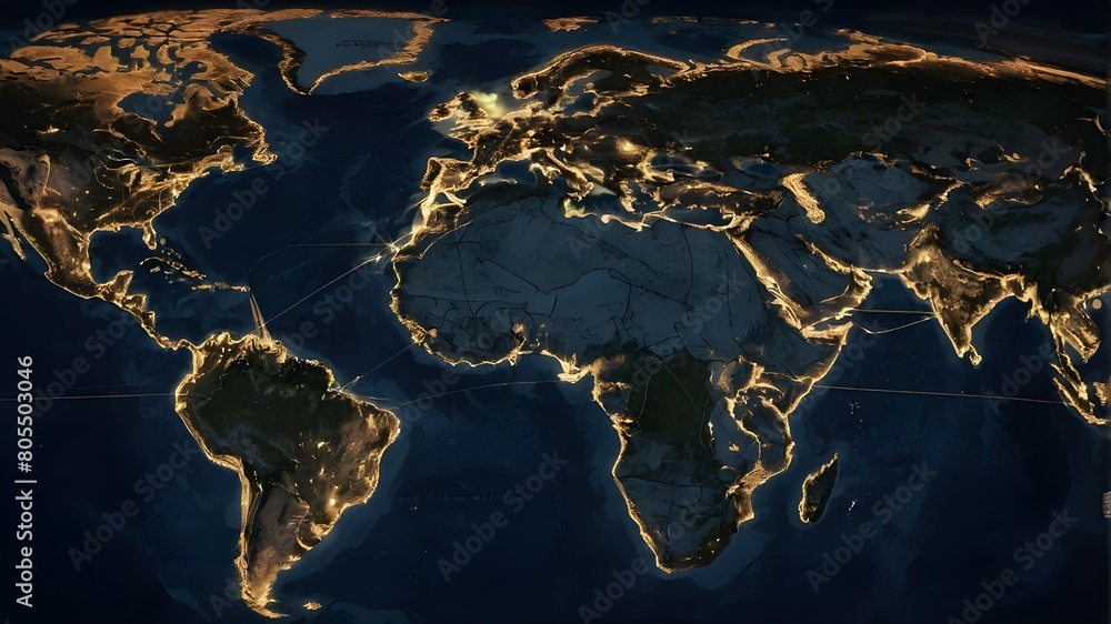 Mapping the Global Trade Network: Key Shipping Routes and Supply Chain Logistics. Concept: Supply Chain Logistics, Global Trade, Shipping Routes, Mapping, and Key Networks Mapping the Global Trade Network: Key Shipping Routes and Supply Chain Logistics. Concept: Supply Chain Logistics, Global Trade, Shipping Routes, Mapping, and Key Networks