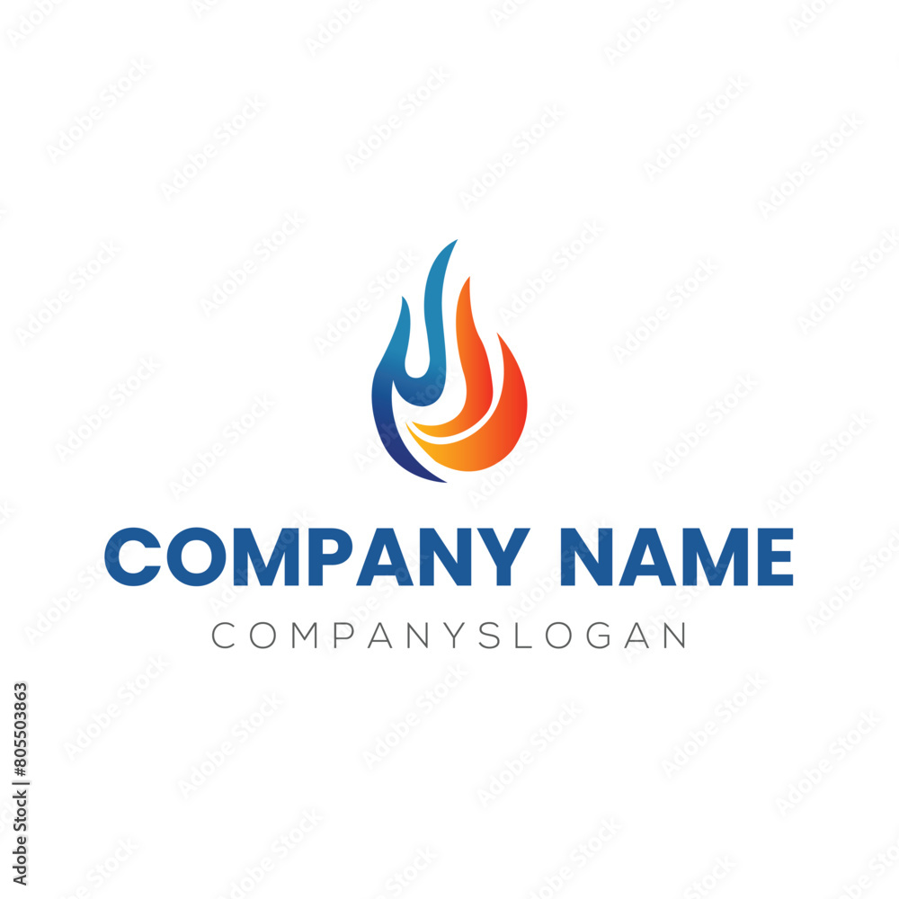 Fire logo design, vector logo design, illustration Fire logo design, vector logo design, illustration
