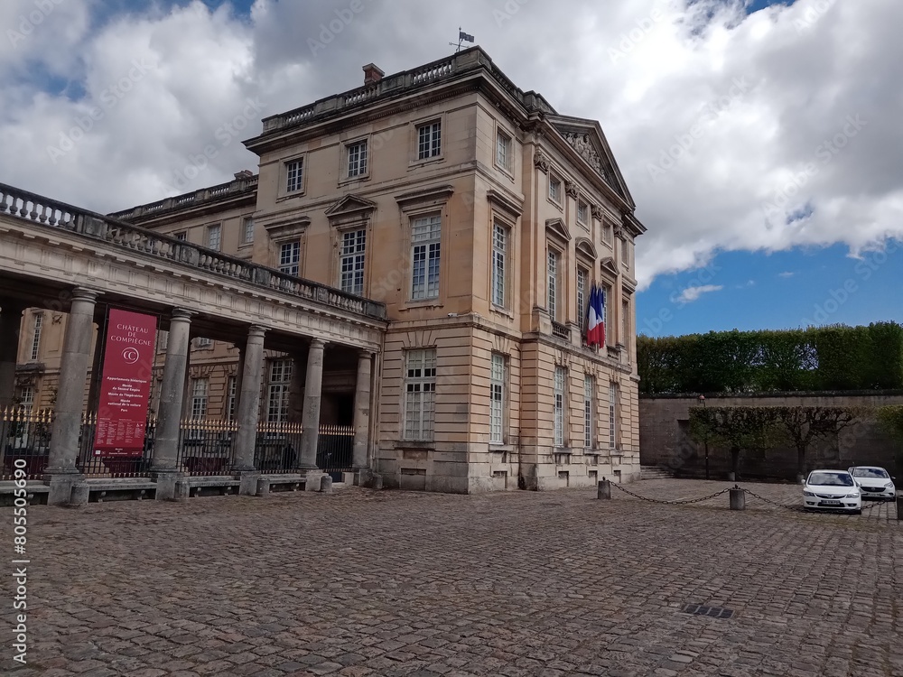Fototapeta premium Palais impérial de Compiègne, Compiègne, Oise, Hauts-de-France, France