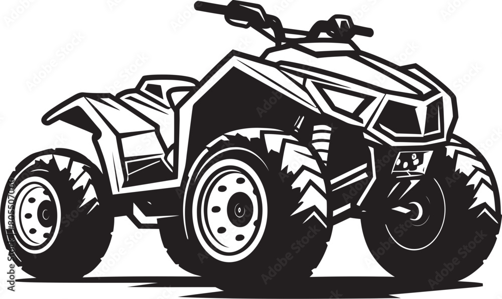 ATV Trailblazing Triumph Vector Graphics Compilation