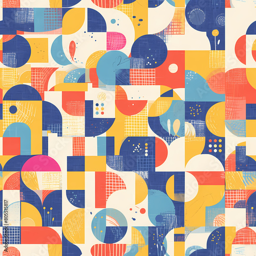 Untamed Creativity: Vibrant Playful Patterns for Print and Web Design