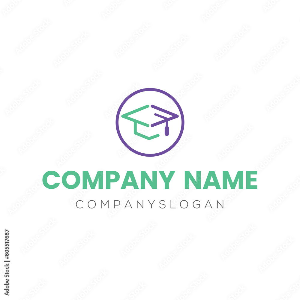 convocation cap logo design, vector logo design convocation cap logo design, vector logo design